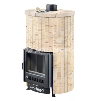 Дровяная печь Ферингер Уют-18 ПФ в облицовке "Окаменевшее дерево" наборный, до 18 м³ Дровяная печь Ферингер Уют-18 ПФ в облицовке "Окаменевшее дерево" наборный, до 18 м³