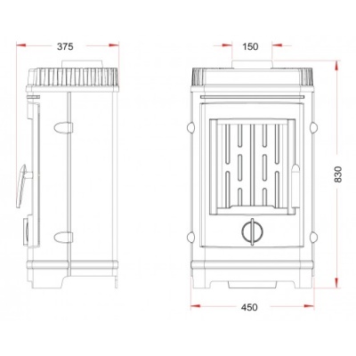 ПЕЧЬ-КАМИН Invicta CHATEL ПЕЧЬ-КАМИН Invicta CHATEL