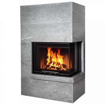 Камин NunnaUuni Deko 5 RC, угловой правый