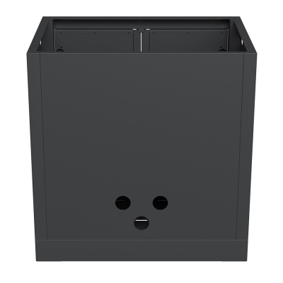 Тумба универсальная с полкой и 2-мя дверцами 870 Черная Тумба универсальная с полкой и 2-мя дверцами 870 Черная