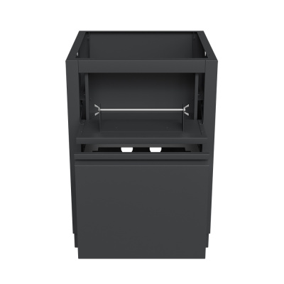 Тумба для мусора Napoleon с держателем бумажных полотенец Черная Тумба для мусора Napoleon с держателем бумажных полотенец Черная