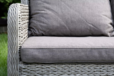 Диван 4SIS Гляссе трехместный (гиацинт) Цвет: графит