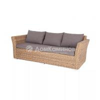 Диван 4SIS Капучино трехместный (гиацинт) Цвет: соломенный