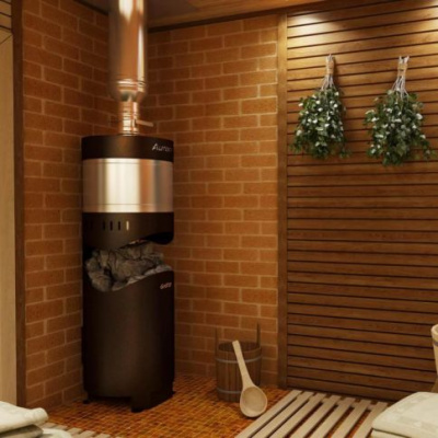 Банная печь Grill'D Aurora 160A Trio long (с баком) Банная печь Grill'D Aurora 160A Trio long (с баком)