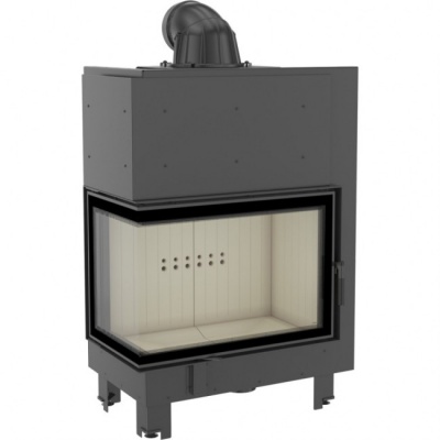 Каминная топка Kratki MBA L BS SG (гнутое стекло) Каминная топка Kratki MBA L BS SG (гнутое стекло)