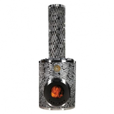 Дровяная печь для сауны IKI Original Plus со стеклянной дверцей Дровяная печь для сауны IKI Original Plus со стеклянной дверцей