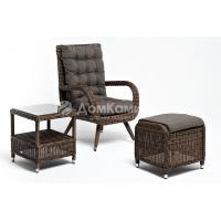 Лаунж-зона 4SIS Толедо Цвет: коричневый