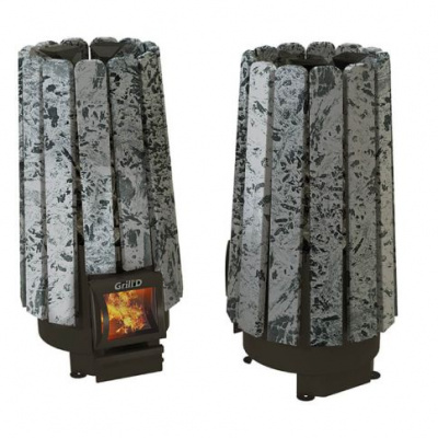 Банная печь Grill’D Cometa 180 Vega Short Stone (серпентинит)