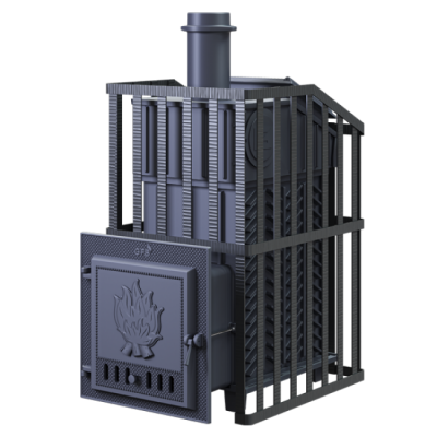 Печь для бани чугунная Гефест GFS-ЗК Ураган 25