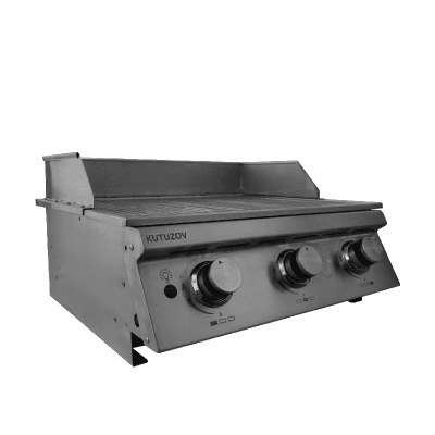 Встраиваемый гриль B-Fire Kutuzov 3, нерж. сталь (HoReCa)