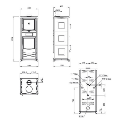 Варочная плита LaNordica Termo Rossella Plus D.S.A