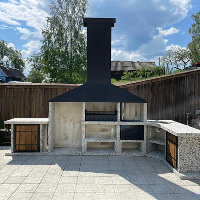 Уличный барбекю комплекс. КП Палникс