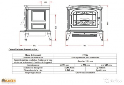 ПЕЧЬ-КАМИН Invicta BRADFORD антрацит ПЕЧЬ-КАМИН Invicta BRADFORD антрацит