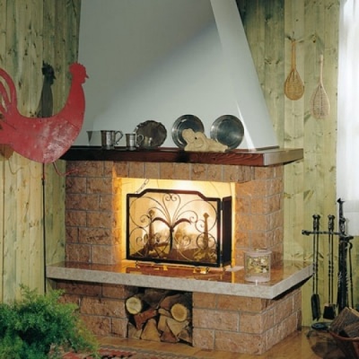 Каминная облицовка Palazzetti Montefeltro RH corner 78