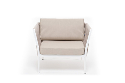 Кресло 4SIS Касабланка Цвет: светло-серый RAL7035, серо-коричневый, Savana ivory Кресло 4SIS Касабланка Цвет: светло-серый RAL7035, серо-коричневый, Savana ivory