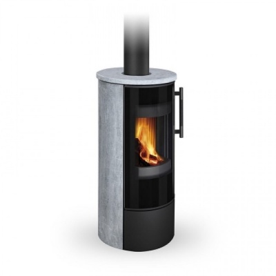 Печь-камин Romotop Irun N камень
