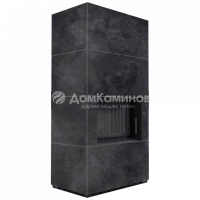 Каминокомплект FLOKI в облицовке OSSIDO NERO