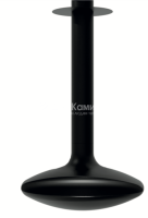 Подвесной камин Aves 5 Турин центральный открытый фиксированный 900мм