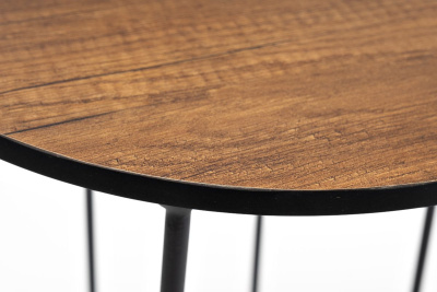 Журнальный стол 4SIS Эквадор Цвет: серый (RAL7024) муар, дуб Журнальный стол 4SIS Эквадор Цвет: серый (RAL7024) муар, дуб