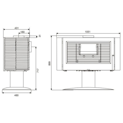 ПЕЧЬ-КАМИН Invicta ANTAYA ПЕЧЬ-КАМИН Invicta ANTAYA