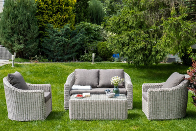 Комплект садовой мебели 4SIS Кон Панна Цвет: бежевый Комплект садовой мебели 4SIS Кон Панна Цвет: бежевый