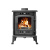 Печь-камин Везувий SV-07 "Антрацит" диаметр дымохода: 120 мм