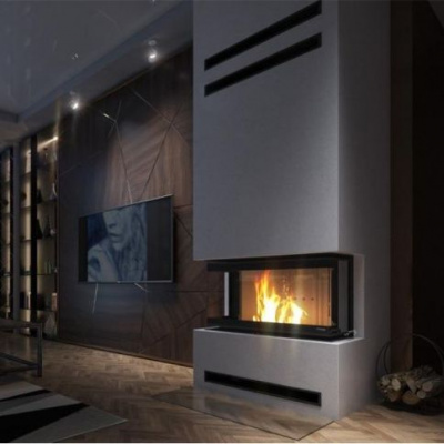 Топка Defro Home Intra SM C, 10 кВт, 753/477/337мм