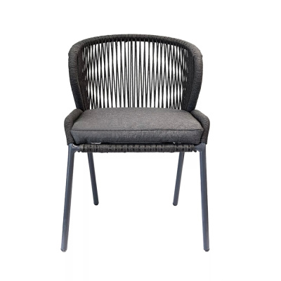 Стул 4SIS Милан из роупа Цвет: темно-серый