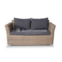 Диван 4SIS Капучино двухместный Цвет: соломенный