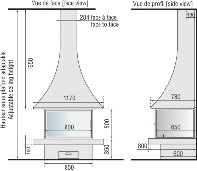 Камин Bordelet Julietta 985 Камин Bordelet Julietta 985