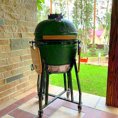 Керамический гриль Start Grill 22 H Зеленый