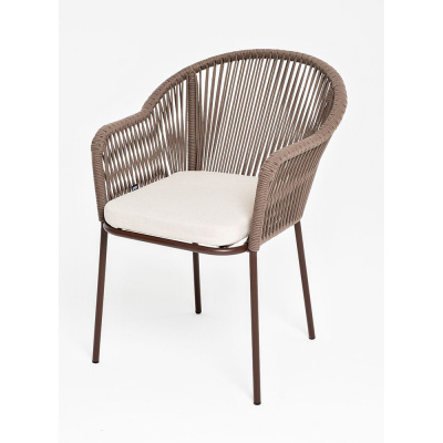 Стул 4SIS Лион из роупа Цвет: коричневый