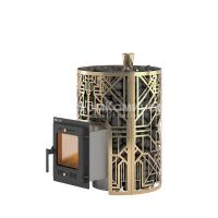 Печь для бани Эверест "Steam Master" GALAXY 18 INOX (210М) GOLD диаметр дымохода: 115 мм