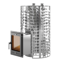 Печь для бани Эверест "Steam Master" 60 INOX (320M) диаметр дымохода: 150 мм
