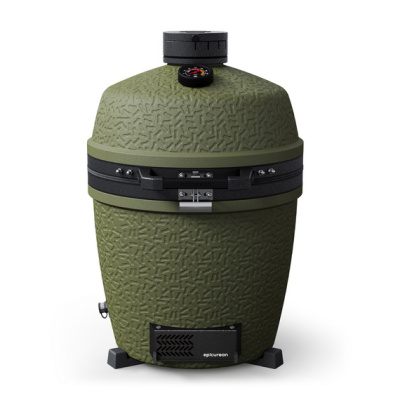 Гриль керамический угольный Kamado Epicurean Model X Solo Olive (Built-In) Гриль керамический угольный Kamado Epicurean Model X Solo Olive (Built-In)