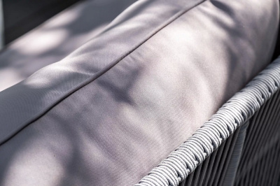 Кресло 4SIS Канны из роупа Цвет: светло-серый