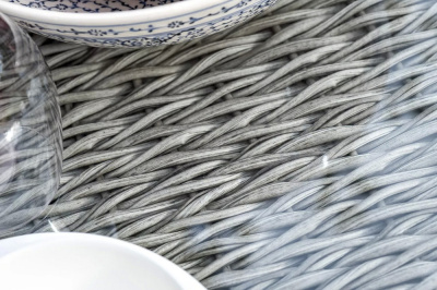 Журнальный столик 4SIS Капучино (гиацинт) Цвет: серый