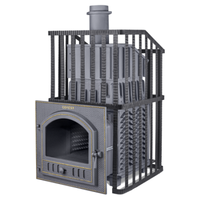 Печь для бани чугунная Гефест Гром Ураган 50 (П)