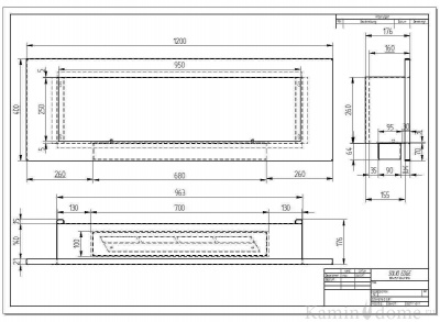Биокамин Elliot 1200 белый со стемалитом