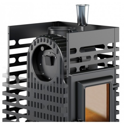 Печь для бани дровяная Aston «Шторм» без выносного тоннеля (чугун)