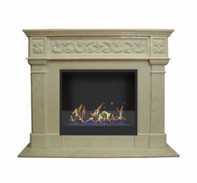 Мраморный биокамин Валенсия