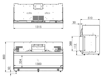 Электрокамин DRU Virtuo 130 Evolve Электрокамин DRU Virtuo 130 Evolve