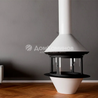 Камин Traforart Cronos Central, со стеклом, RAL