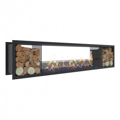Сквозной биокамин Firebox 1800 Wood