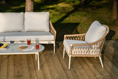 Лаунж-зона 4SIS Венеция Цвет: соломенный