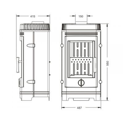ПЕЧЬ-КАМИН Invicta CASSINE ПЕЧЬ-КАМИН Invicta CASSINE