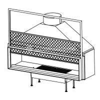 Топка Metalfire Universal MF 1900-50 W 1S