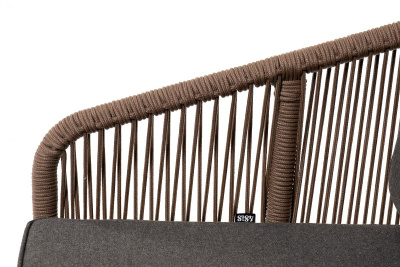 Лаунж-зона 4SIS Канны 4-местная из роупа со столиком Гранада Цвет: серый гранит, дуб, коричневый, темно-серый Лаунж-зона 4SIS Канны 4-местная из роупа со столиком Гранада Цвет: серый гранит, дуб, коричневый, темно-серый