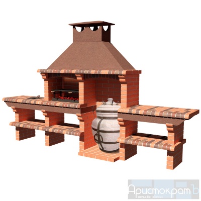 Кирпичное барбекю АРИСТОКРАТЪ 816 Кирпичное барбекю АРИСТОКРАТЪ 816
