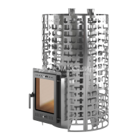 Печь для бани Эверест "Steam Master" 60 INOX (320М) б/в диаметр дымохода: 150 мм